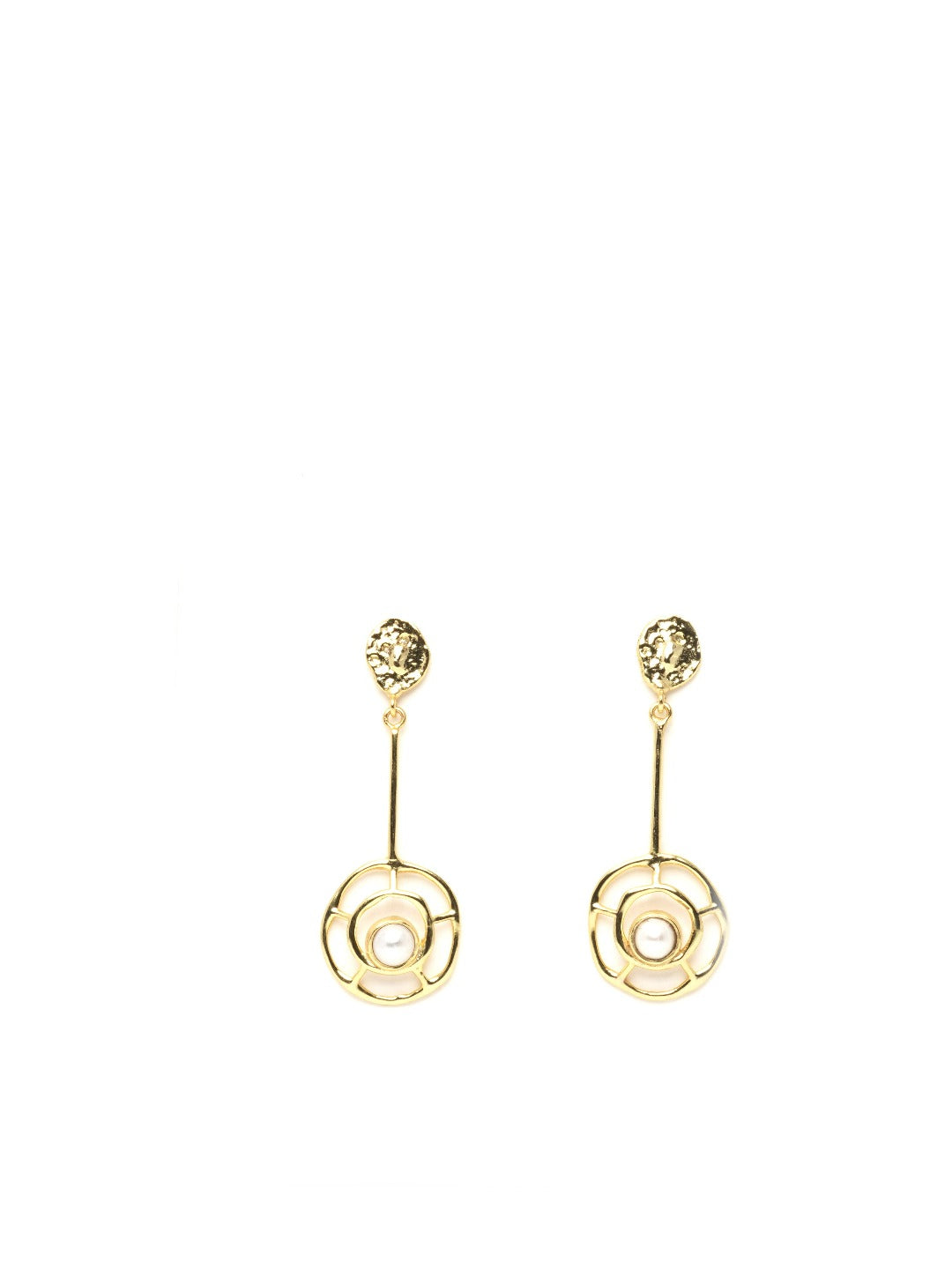 Dangling Ringlet Earrings - QUEENS JEWELS