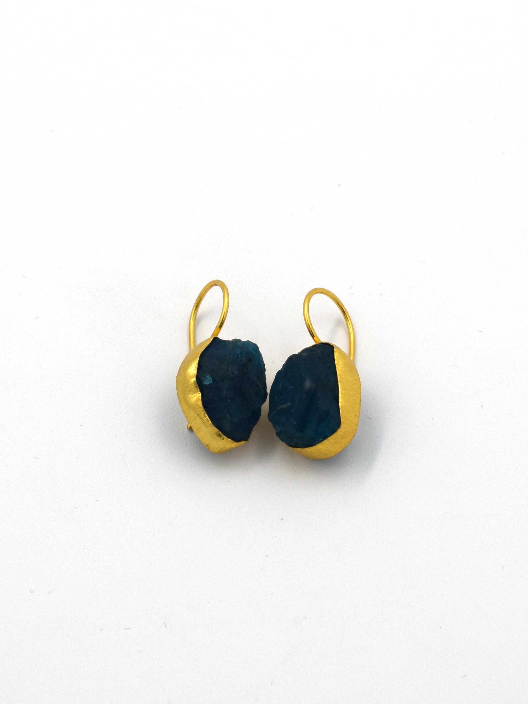 Single Stone Drop Earrings - QUEENS JEWELS