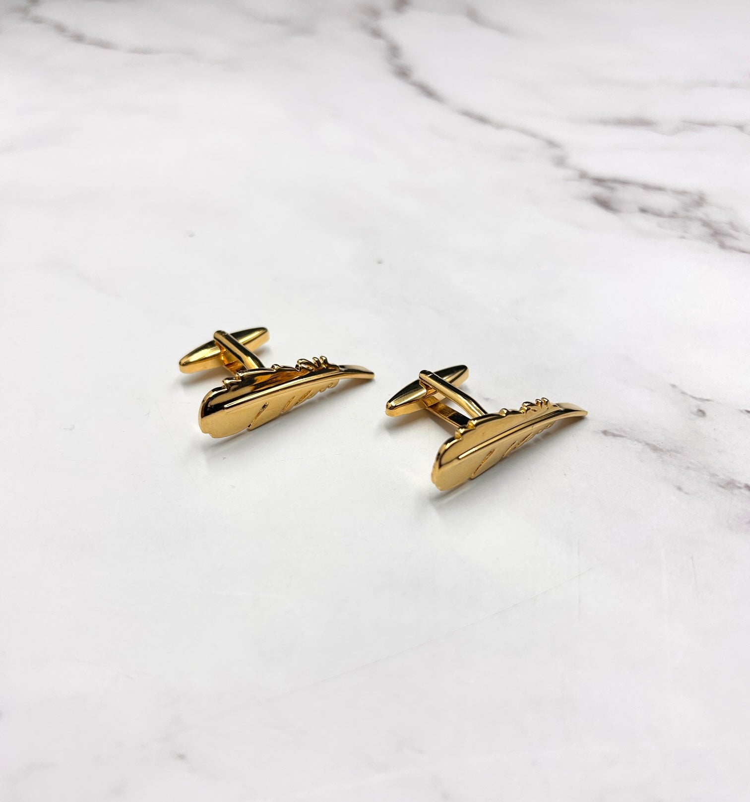Premium Quill Author's Cufflinks - QUEENS JEWELS