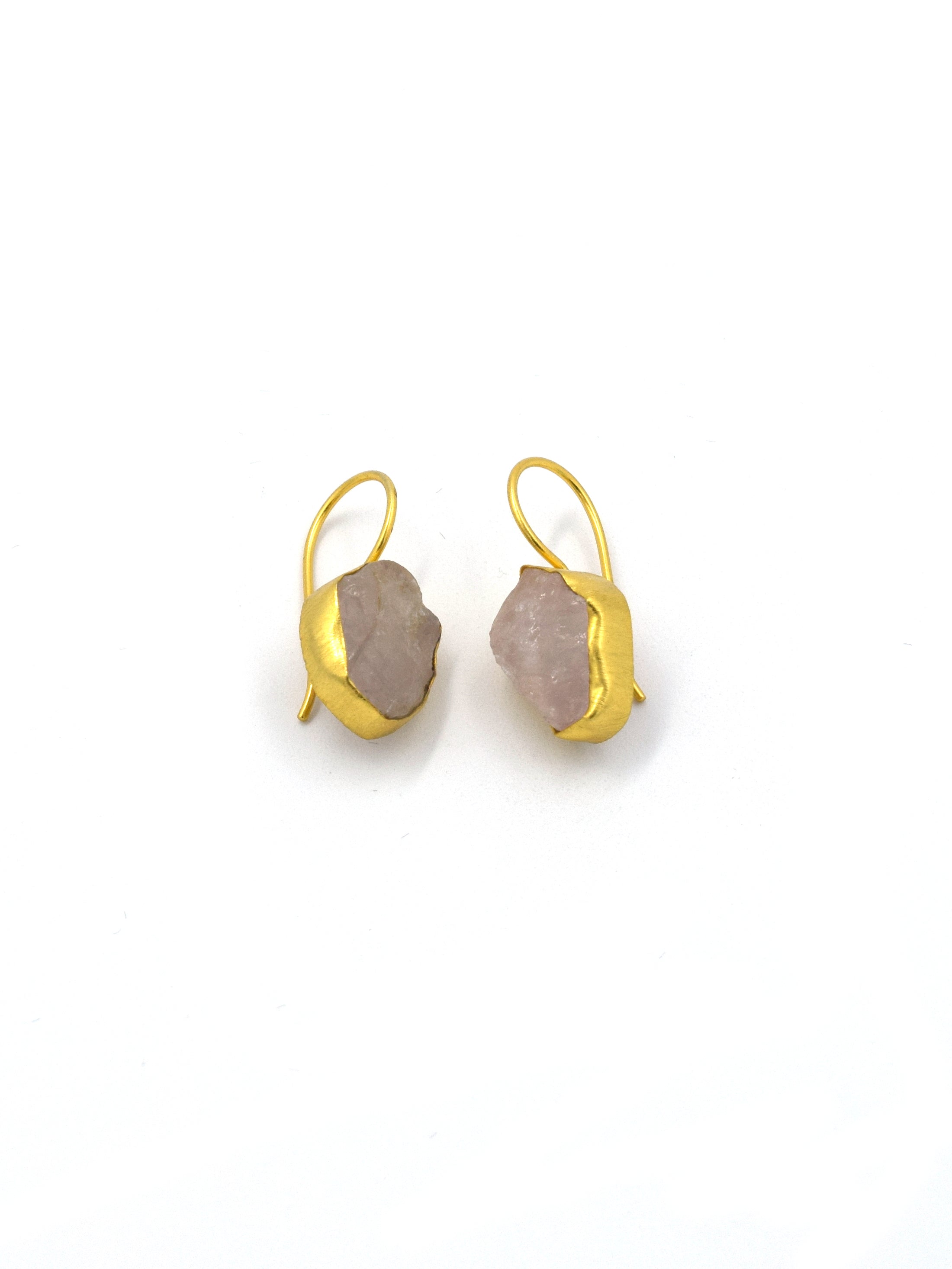 Single Stone Drop Earrings - QUEENS JEWELS