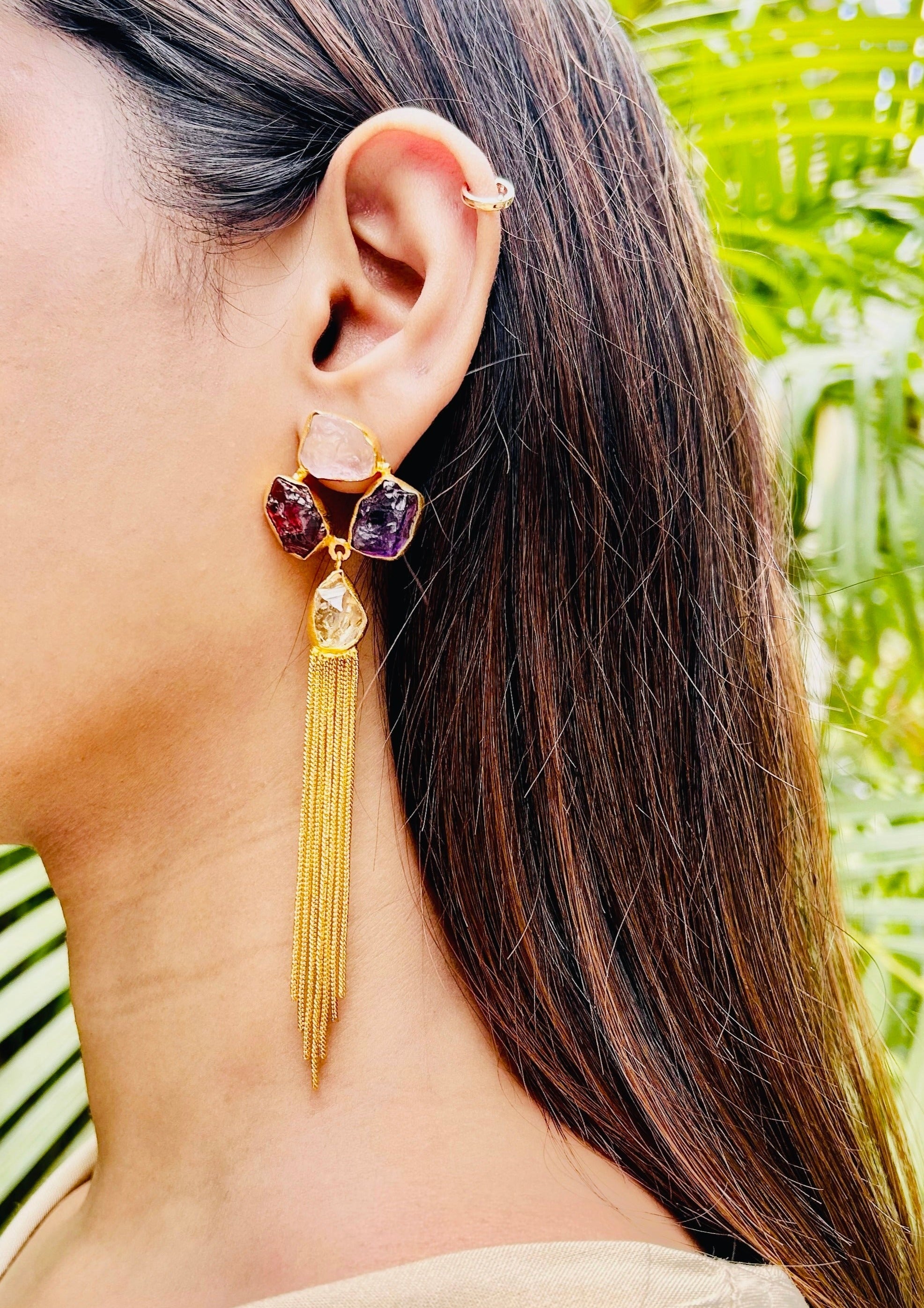 Chic Tassel Earrings - QUEENS JEWELS