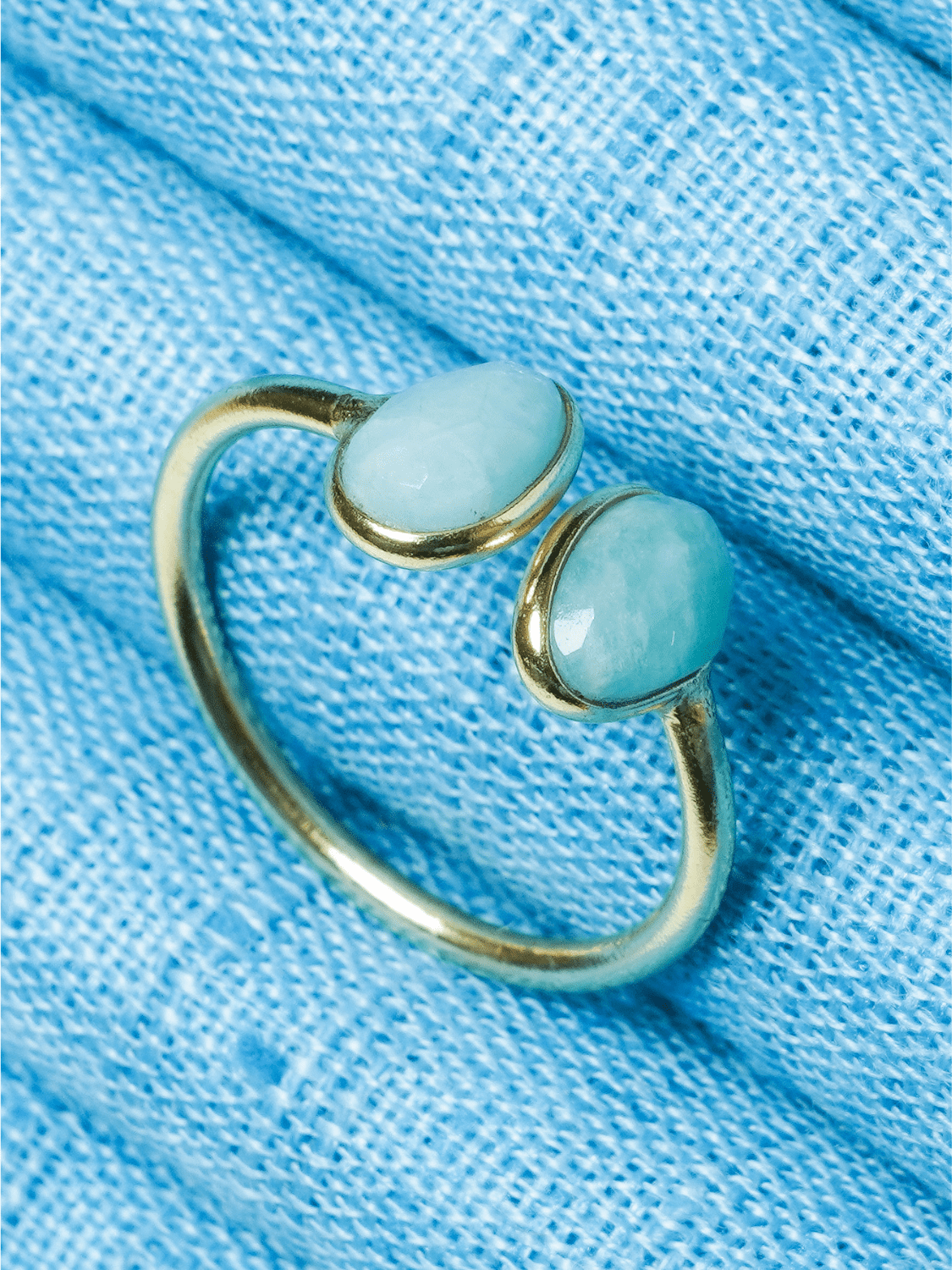 Twin Stone Ring - QUEENS JEWELS